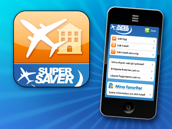 Supersavertravel lanserar mobilapp